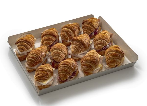 Bandeja MINI CROISSANT SALADO 12U