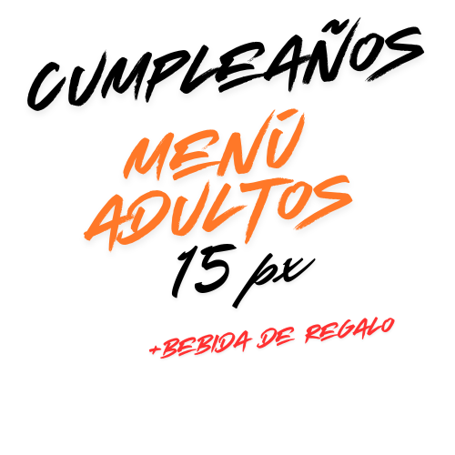 Menús Cumpleaños